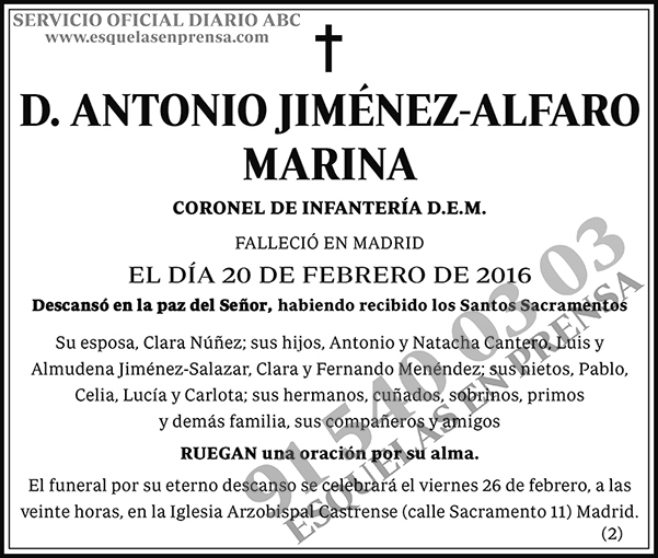 Antonio Jiménez-Alfaro Marina